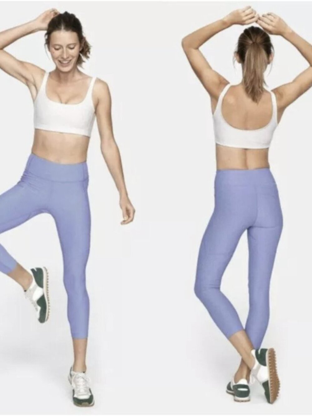 Outdoor Voices Lilac Warmup 7/8 Legging, S